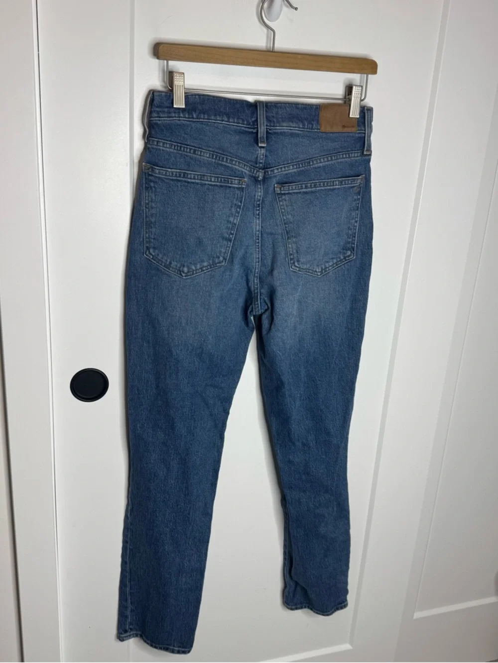 Madewell The Perfect Vintage Jean Kepler Wash Slim Straight Leg Denim Size 28 - Picture 5 of 8